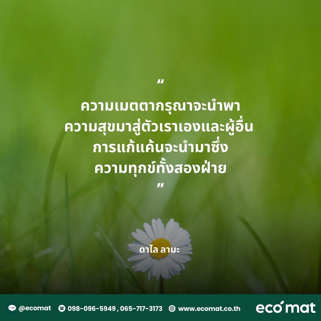 ความเมตตา กรุณา จะนำพาความสุขมาสู่ตัวเราเองและผู้อื่น